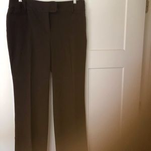 Dark brown dress pant